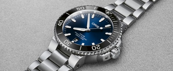 あお　1119 Aquis Date - 01 733 7766 4135-07 8 22 05PEB | Oris